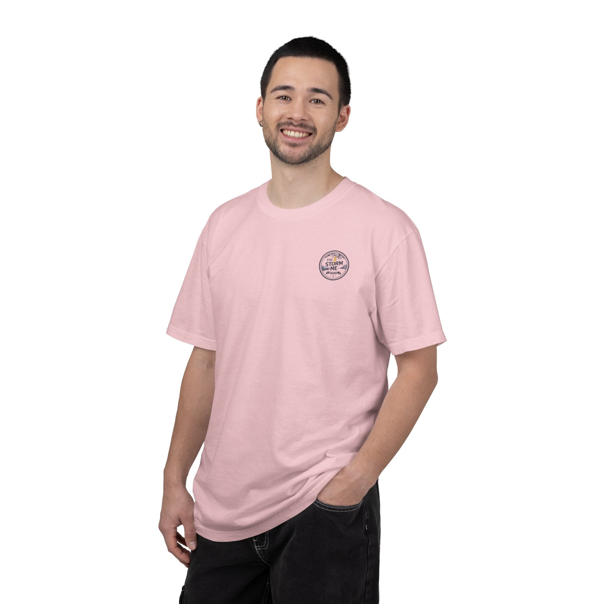 The Storm Logo Tee – Minimal Streetwear | Premium Chest Logo T-Shirt