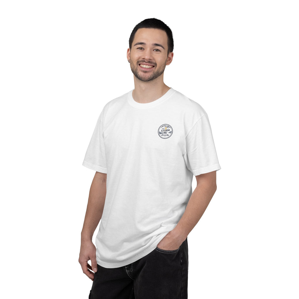 The Storm Logo Tee – Minimal Streetwear | Premium Chest Logo T-Shirt