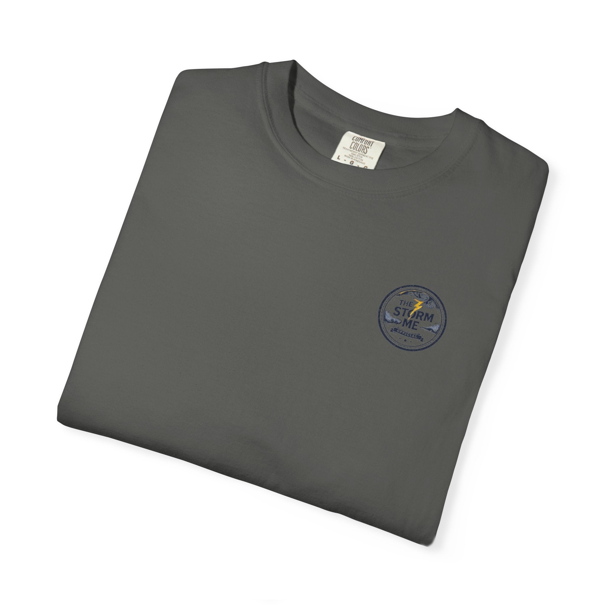 The Storm Logo Tee – Minimal Streetwear | Premium Chest Logo T-Shirt
