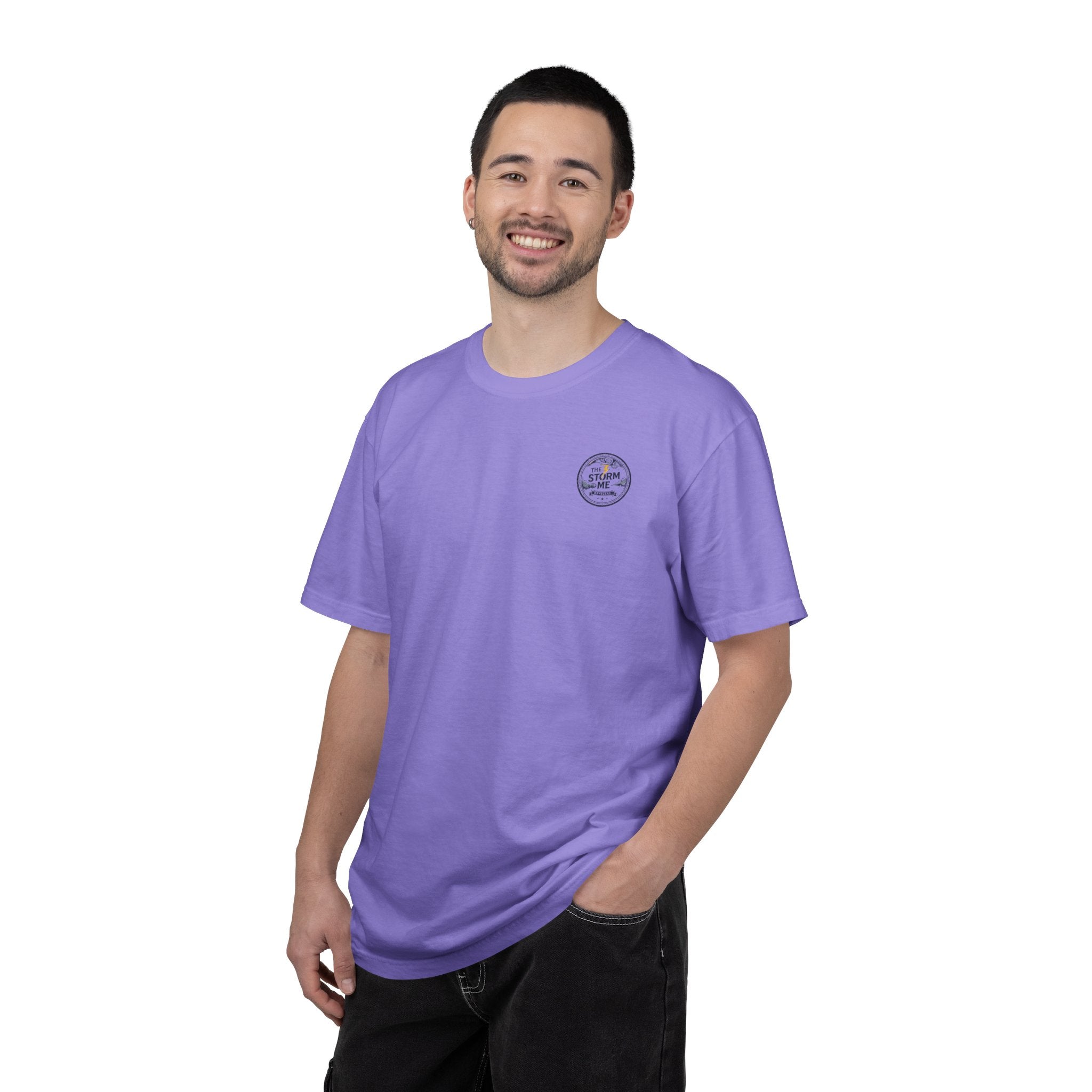 The Storm Logo Tee – Minimal Streetwear | Premium Chest Logo T-Shirt